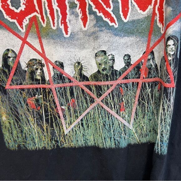 2009 Vtg Slipknot All hope is gone Band Concert Shirt L - Picture 13 of 16